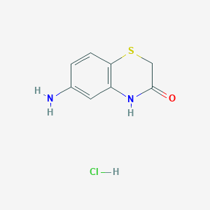 6-Amino-2H-benzo[b][1,4]thiazin-3(4H)-one hydrochloride