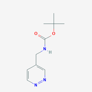 tert-Butyl (pyridazin-4-ylmethyl)carbamate