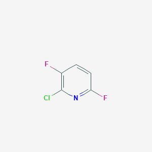 molecular formula C5H2ClF2N B12984236 2-Chloro-3,6-difluoropyridine 