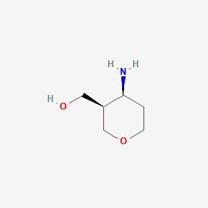 ((3R,4S)-4-Aminotetrahydro-2H-pyran-3-yl)methanol