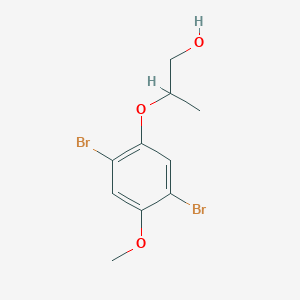 2-(2,5-Dibromo-4-methoxyphenoxy)propan-1-ol