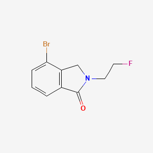 4-Bromo-2-(2-fluoroethyl)isoindolin-1-one