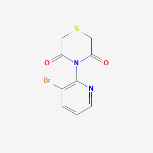 4-(3-Bromopyridin-2-yl)thiomorpholine-3,5-dione