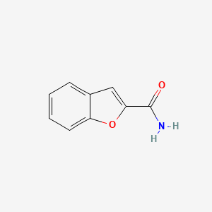 molecular formula C9H7NO2 B1298429 Benzofuran-2-carboxamide CAS No. 50342-50-2