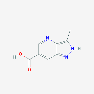 3-Methyl-1H-pyrazolo[4,3-b]pyridine-6-carboxylic acid