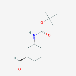 tert-Butyl ((1R,3S)-3-formylcyclohexyl)carbamate