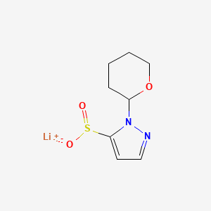 Lithium 1-(tetrahydro-2H-pyran-2-yl)-1H-pyrazole-5-sulfinate