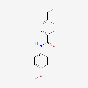 Benzamide, N-(4-methoxyphenyl)-4-ethyl-