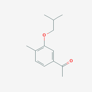 1-(3-Isobutoxy-4-methylphenyl)ethanone