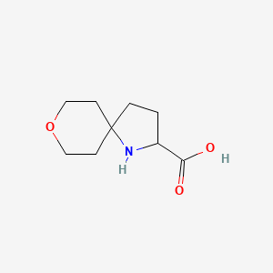 8-Oxa-1-azaspiro[4.5]decane-2-carboxylic acid