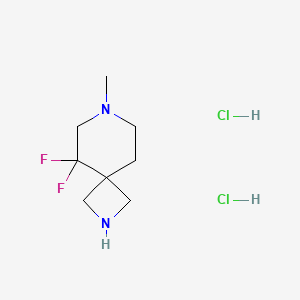 5,5-Difluoro-7-methyl-2,7-diazaspiro[3.5]nonane dihydrochloride