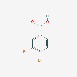molecular formula C7H4Br2O2 B1298454 3,4-二溴苯甲酸 CAS No. 619-03-4