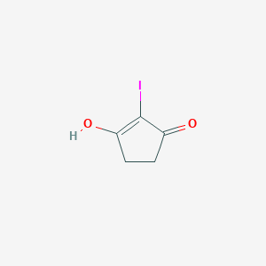 3-Hydroxy-2-iodocyclopent-2-en-1-one