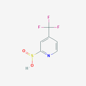 4-(Trifluoromethyl)pyridine-2-sulfinic acid