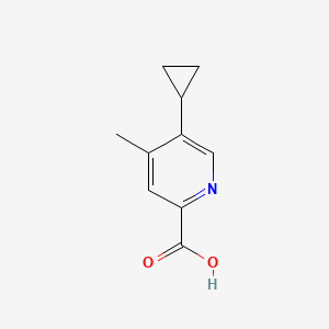 5-Cyclopropyl-4-methylpicolinic acid