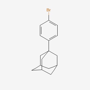 molecular formula C16H19B B1298462 1-(4-溴苯基)金刚烷 CAS No. 2245-43-4
