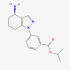 Isopropyl (R)-3-(4-amino-4,5,6,7-tetrahydro-1H-indazol-1-yl)benzoate