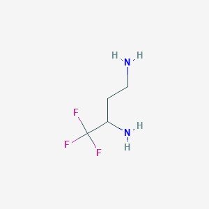 4,4,4-Trifluorobutane-1,3-diamine