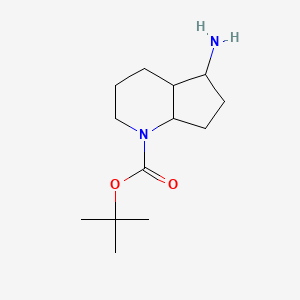 tert-Butyl 5-aminooctahydro-1H-cyclopenta[b]pyridine-1-carboxylate