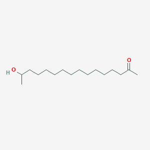 15-Hydroxyhexadecan-2-one