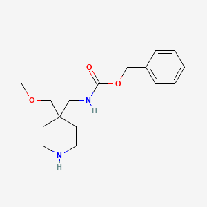 Benzyl ((4-(methoxymethyl)piperidin-4-yl)methyl)carbamate