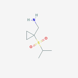 (1-(Isopropylsulfonyl)cyclopropyl)methanamine