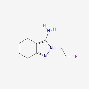 2-(2-Fluoroethyl)-4,5,6,7-tetrahydro-2H-indazol-3-amine