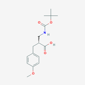 (R)-3-((tert-Butoxycarbonyl)amino)-2-(4-methoxybenzyl)propanoic acid