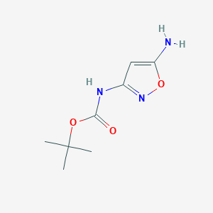 tert-Butyl (5-aminoisoxazol-3-yl)carbamate