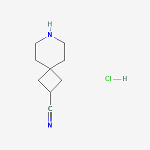 7-Azaspiro[3.5]nonane-2-carbonitrile hydrochloride