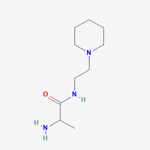 2-Amino-N-(2-(piperidin-1-yl)ethyl)propanamide