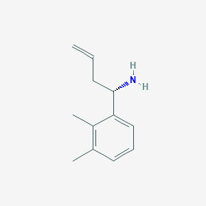 (S)-1-(2,3-Dimethylphenyl)but-3-en-1-amine