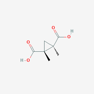 (1R,2R)-1,2-dimethylcyclopropane-1,2-dicarboxylic acid