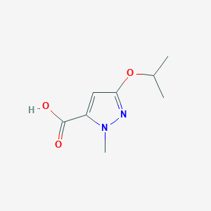 3-Isopropoxy-1-methyl-1H-pyrazole-5-carboxylic acid