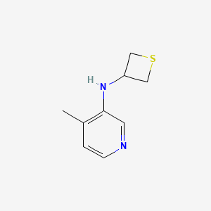 4-Methyl-N-(thietan-3-yl)pyridin-3-amine