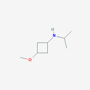 Rel-(1s,3s)-N-isopropyl-3-methoxycyclobutan-1-amine