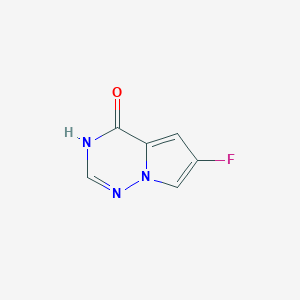 6-Fluoropyrrolo[2,1-f][1,2,4]triazin-4(3H)-one