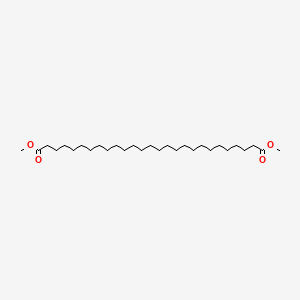 molecular formula C29H56O4 B12985066 Dimethyl heptacosanedioate 