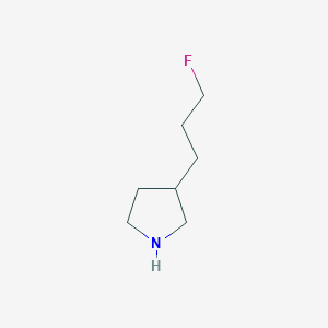 3-(3-Fluoropropyl)pyrrolidine