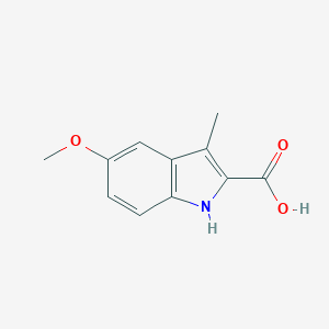 molecular formula C11H11NO3 B129851 5-甲氧基-3-甲基-1H-吲哚-2-羧酸 CAS No. 16381-50-3