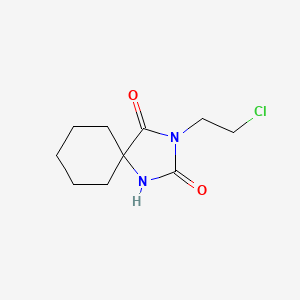 3-(2-Chloroethyl)-1,3-diazaspiro[4.5]decane-2,4-dione