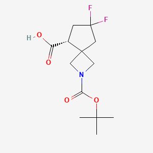 (R)-2-(tert-Butoxycarbonyl)-7,7-difluoro-2-azaspiro[3.4]octane-5-carboxylic acid