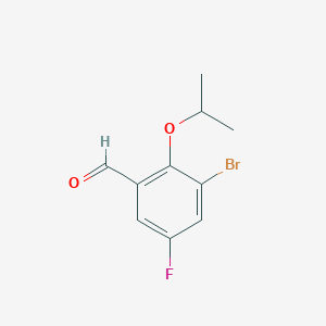 3-Bromo-5-fluoro-2-isopropoxybenzaldehyde