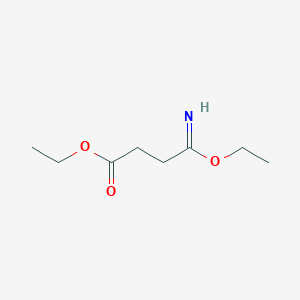 Ethyl 4-ethoxy-4-iminobutanoate