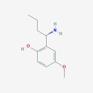 (S)-2-(1-Aminobutyl)-4-methoxyphenol