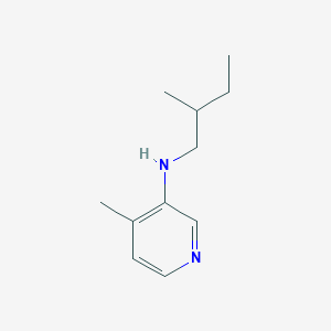 4-methyl-N-(2-methylbutyl)pyridin-3-amine