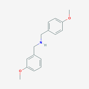B129853 (3-Methoxy-benzyl)-(4-methoxy-benzyl)-amine CAS No. 148235-02-3