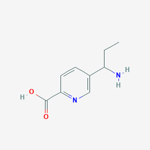 5-(1-Aminopropyl)picolinic acid