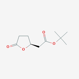 tert-Butyl (S)-2-(5-oxotetrahydrofuran-2-yl)acetate