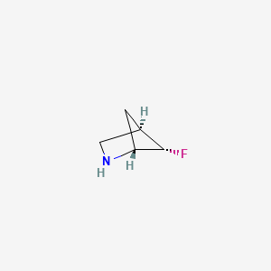 Rel-(1R,4R,5S)-5-fluoro-2-azabicyclo[2.1.1]hexane